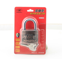 Cubierta de plástico Arc Shape Atom Padlock Red Lock